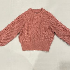 Dynamite knitted pink sweater